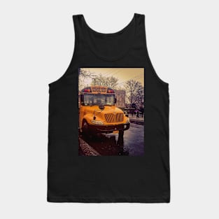 School Bus, Flatbush, Brooklyn, New York City Tank Top